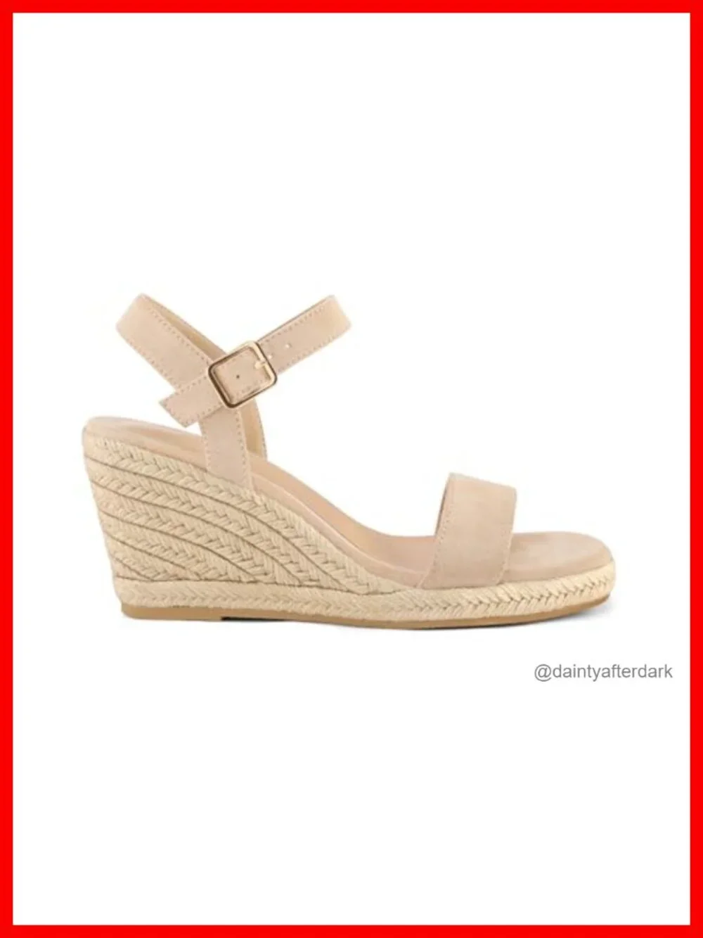 Women's Espadrille Wedge Sandals Open Toe Platform Heels with Ankle Strap